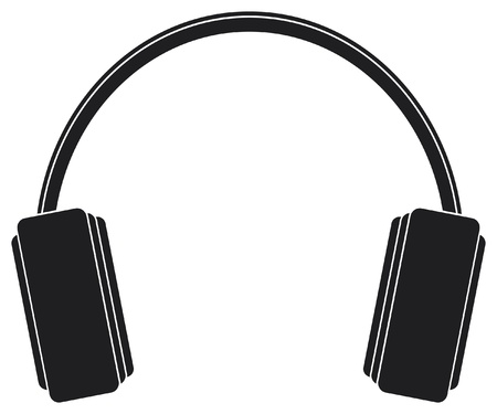 Headphonesのイラスト素材