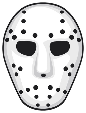 hockey maskのイラスト素材