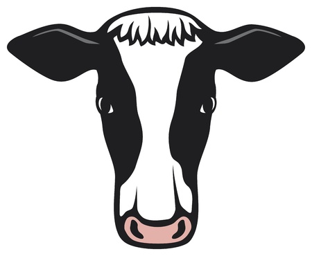 cow headのイラスト素材