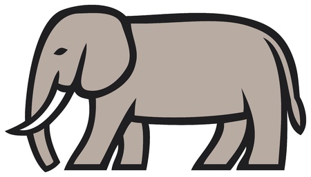 elephantのイラスト素材