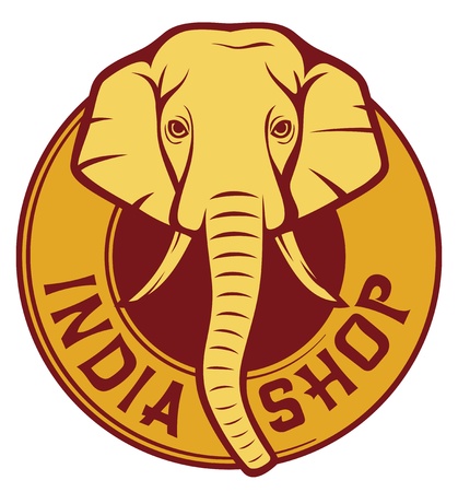 india shopのイラスト素材