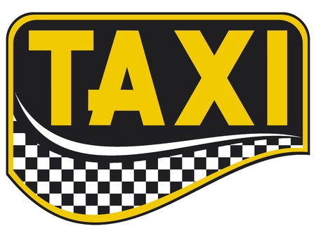 taxiのイラスト素材