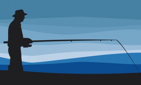 Fishermanのイラスト素材