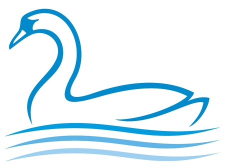 swanのイラスト素材