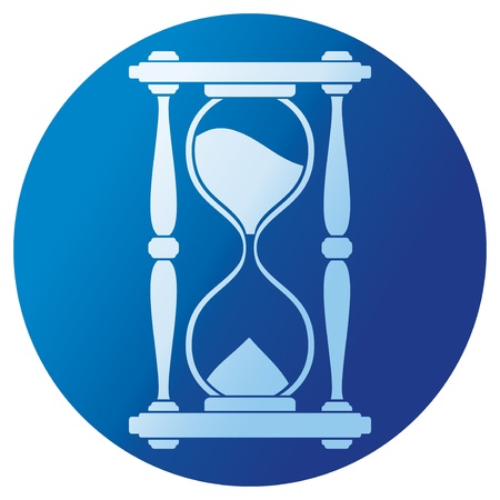 sand clock  hourglass のイラスト素材