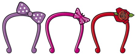 headband setのイラスト素材