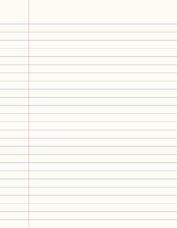 line page from notepadのイラスト素材