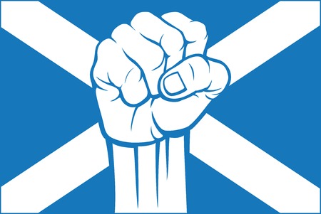 scotland flagのイラスト素材