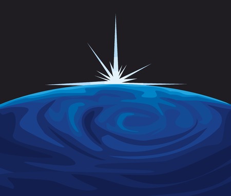 vector space backgroundのイラスト素材