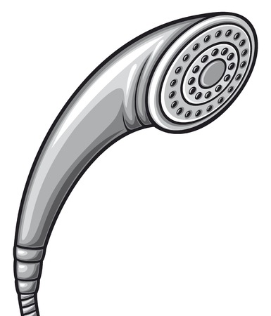 shower head vector illustrationのイラスト素材
