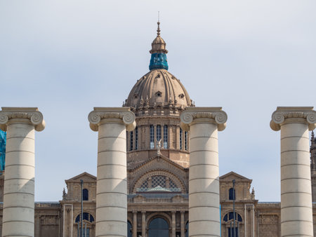 Dome of the National Museum of Natural History in Istanbul, Turkeyの写真素材
