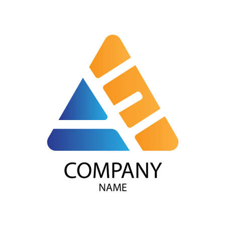 Creative Alphabet  with A and E letter,  use in Event, Technology  , Internet companyのイラスト素材