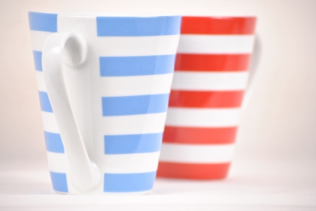 pair of mugsの写真素材