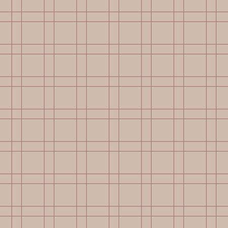 seamless pattern red cage on beige background vector