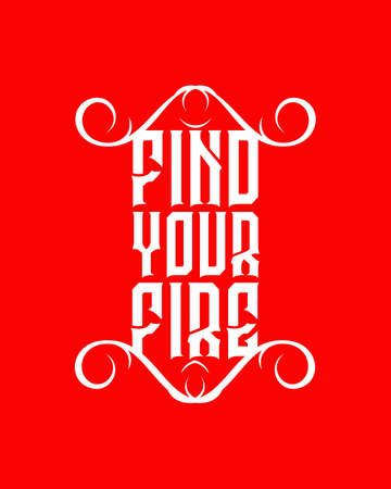 Hand drawn typography design. Premium Vector.のイラスト素材