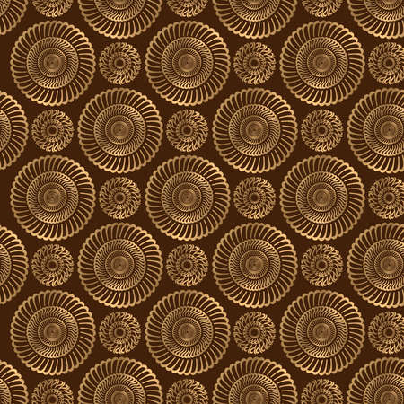 Gatsby Seamless Pattern Design . Vector Illustration.のイラスト素材