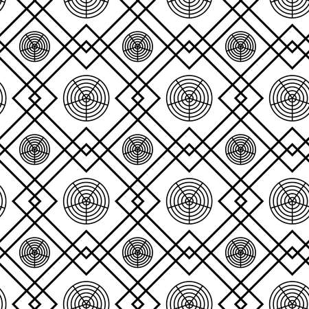 Handrawn Seamless Pattern Design . Vector Illustration.のイラスト素材