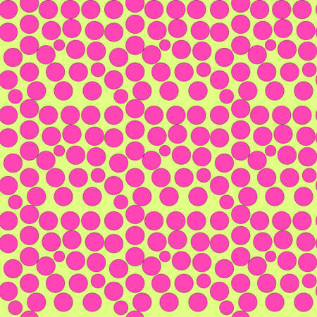 Polka Dot Seamless Pattern Design . Vector Illustration.のイラスト素材