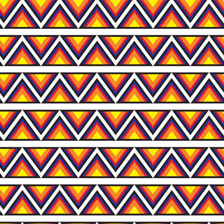 Tiles Seamless Pattern Design . Vector Illustration.のイラスト素材