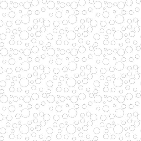 Round Seamless pattern design. Vector Illustration.のイラスト素材