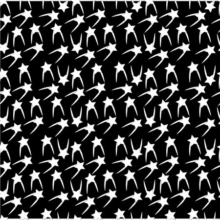 Star Seamless Pattern Design . Vector Illustration.のイラスト素材