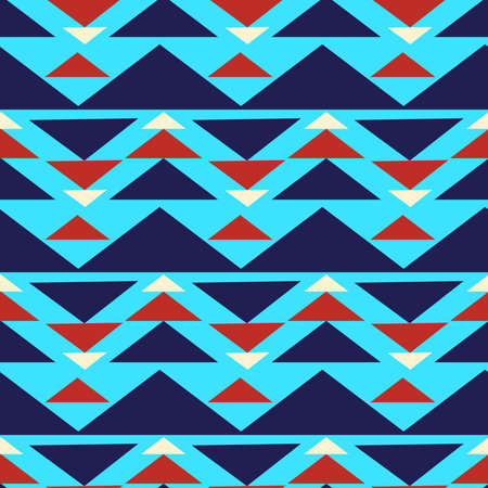 african Seamless Pattern Design. Vector illustrationのイラスト素材