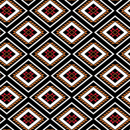 african Seamless Pattern Design. Vector illustrationのイラスト素材