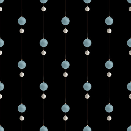 christmas Seamless Pattern Design. Vector illustrationのイラスト素材
