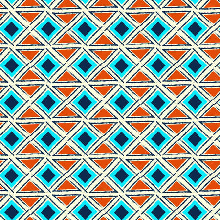 african Seamless Pattern Design. Vector illustrationの写真素材