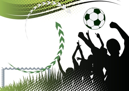 Footballのイラスト素材