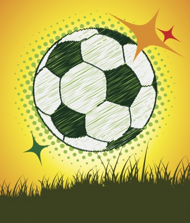 Football  postreのイラスト素材