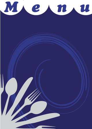 Menu for restaurants Vector illustration のイラスト素材