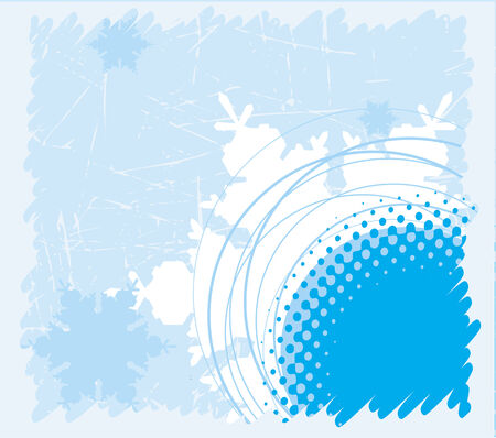 Winter backgroundのイラスト素材