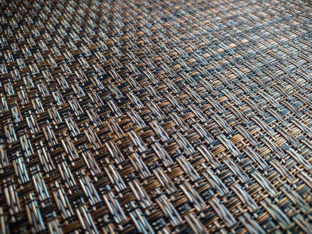 Abstract dark background of intertwining threads. Dark background texture.の写真素材