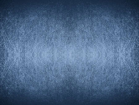 Shabby and cut surface. Dark white-blue abstract background. Many white lines on a blue background.の写真素材