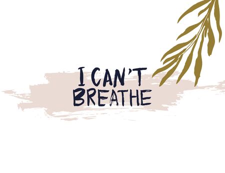 Black lives matter. Vector lettering design poster. Hand drawn textured quote. Fight for justice.のイラスト素材