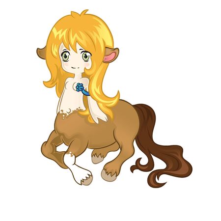 Young friendly centaurのイラスト素材