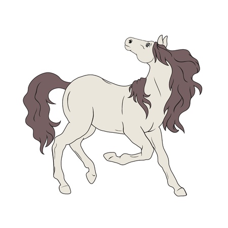 Horse without ammunitionのイラスト素材