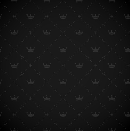 Illustration of seamless royal background in vintage style  Vector のイラスト素材