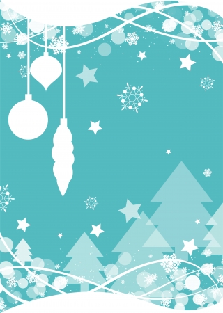 Christmas snowflake background. Vector.のイラスト素材