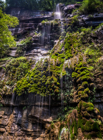 waterfall の写真素材