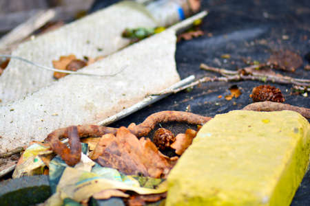 Photo of different garbage.の写真素材