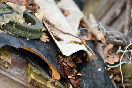 Photo of different garbage.