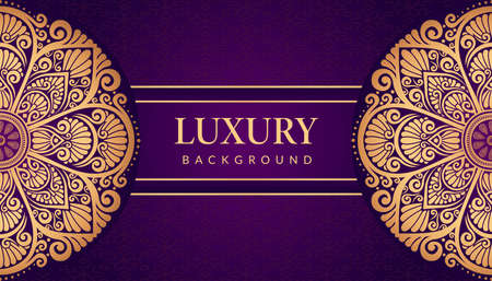 Floral and mandala ornamental decorative frame background Designのイラスト素材