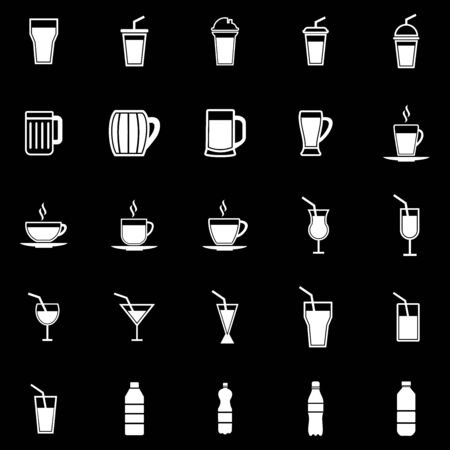 drink cup and wine bottle icon vector design symbolのイラスト素材