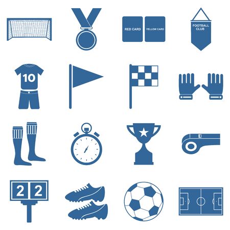 soccer equipment icon vector design symbolのイラスト素材