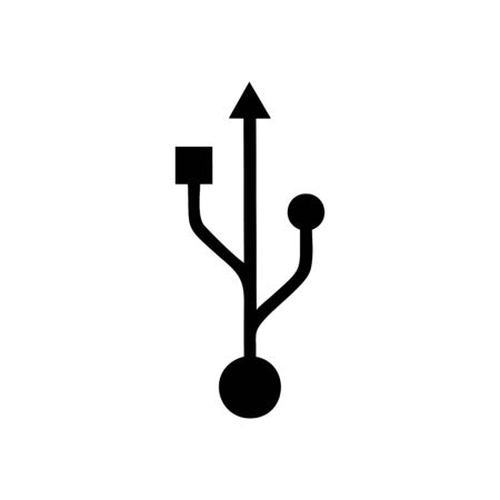 usb icon vector design symbolの写真素材