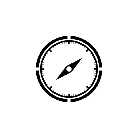 compass icon vector design symbolのイラスト素材