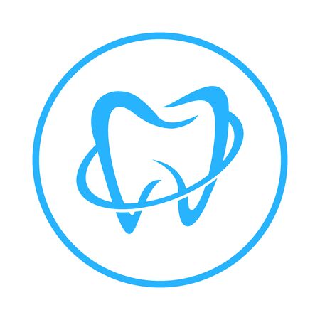dental logo icon vector design symbolのイラスト素材