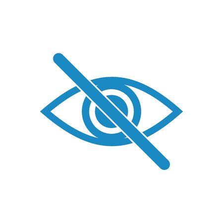 eye icon vector design symbolのイラスト素材